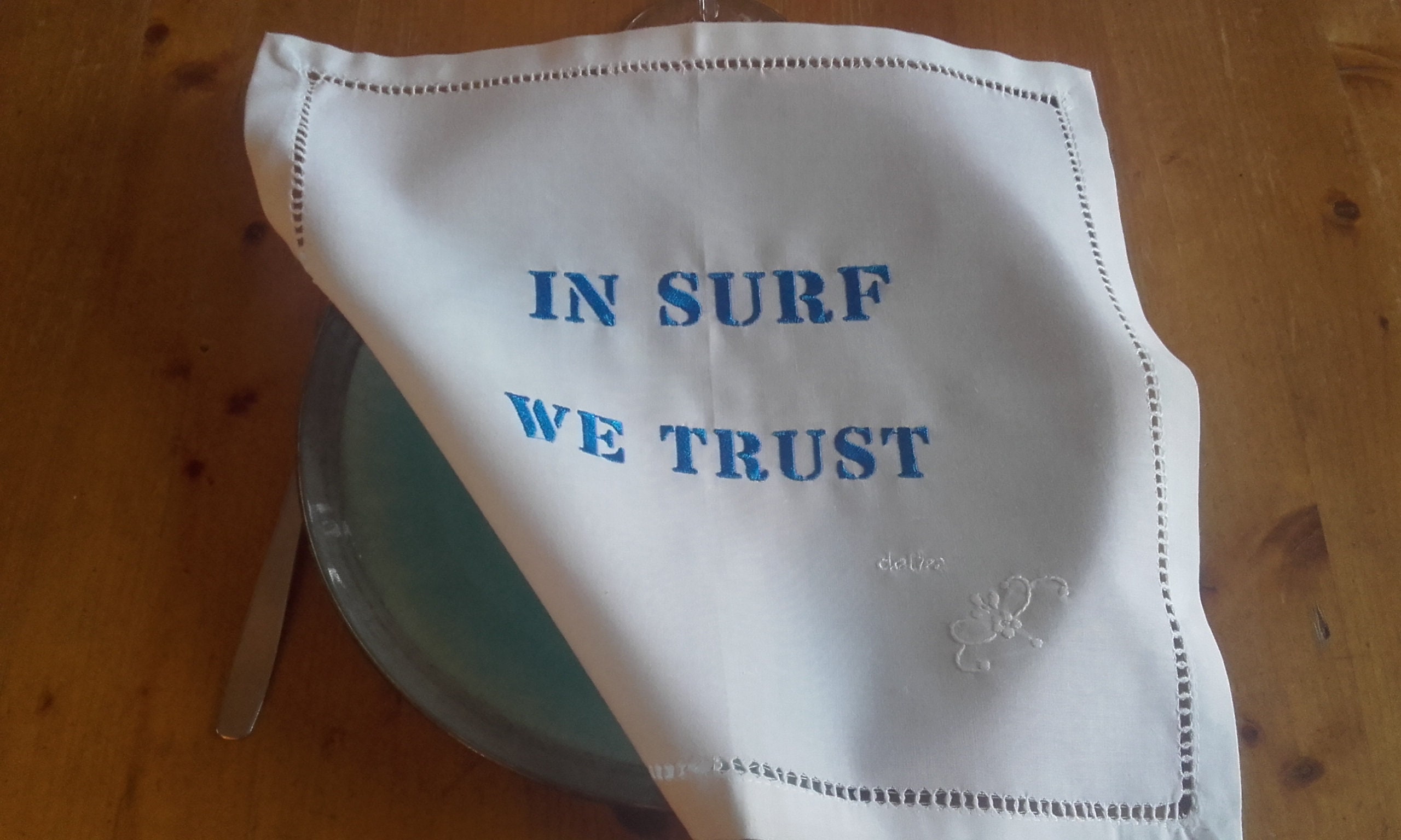 Serviette de Table in Surf We Trust