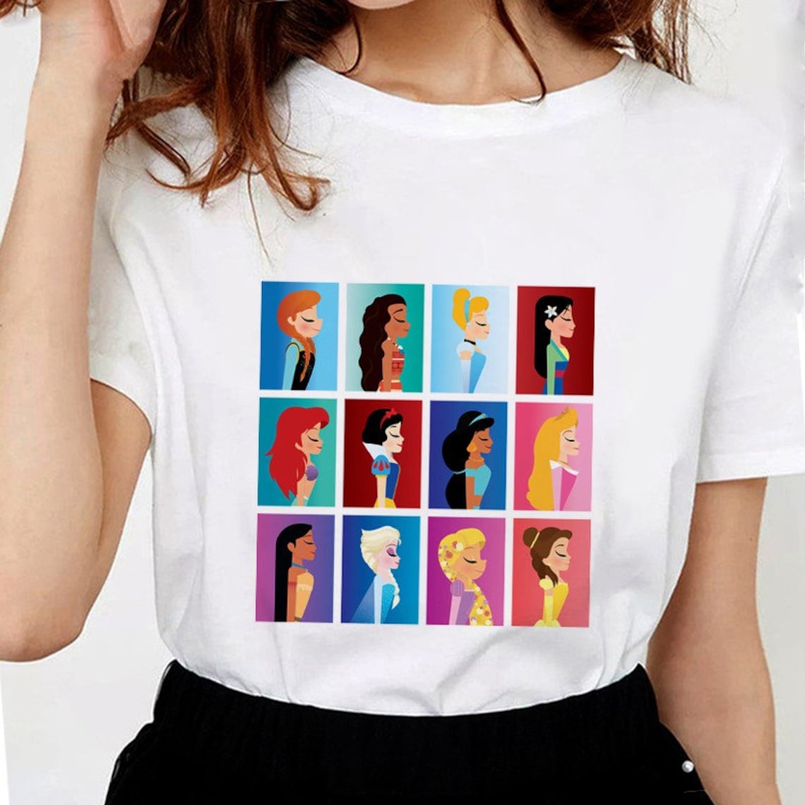Camisa princesa disney linda camisa princesa Disney camisa Etsy