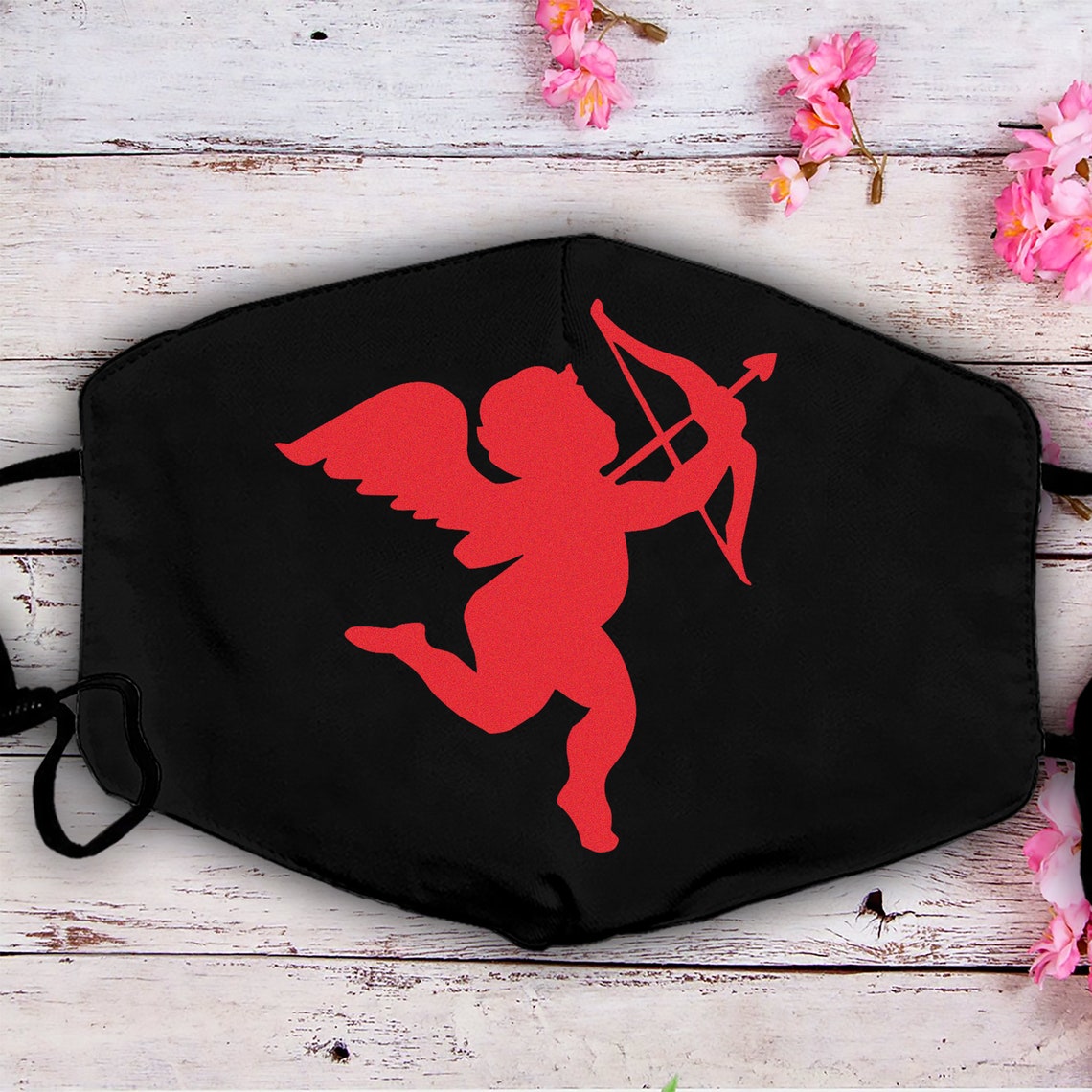 Valentines Day Face Mask Cupid Face Mask Cupid mask Etsy