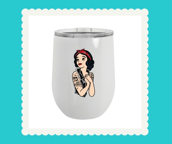 Punk Rock Snow White Custom Polar Camel Tumbler Etsy