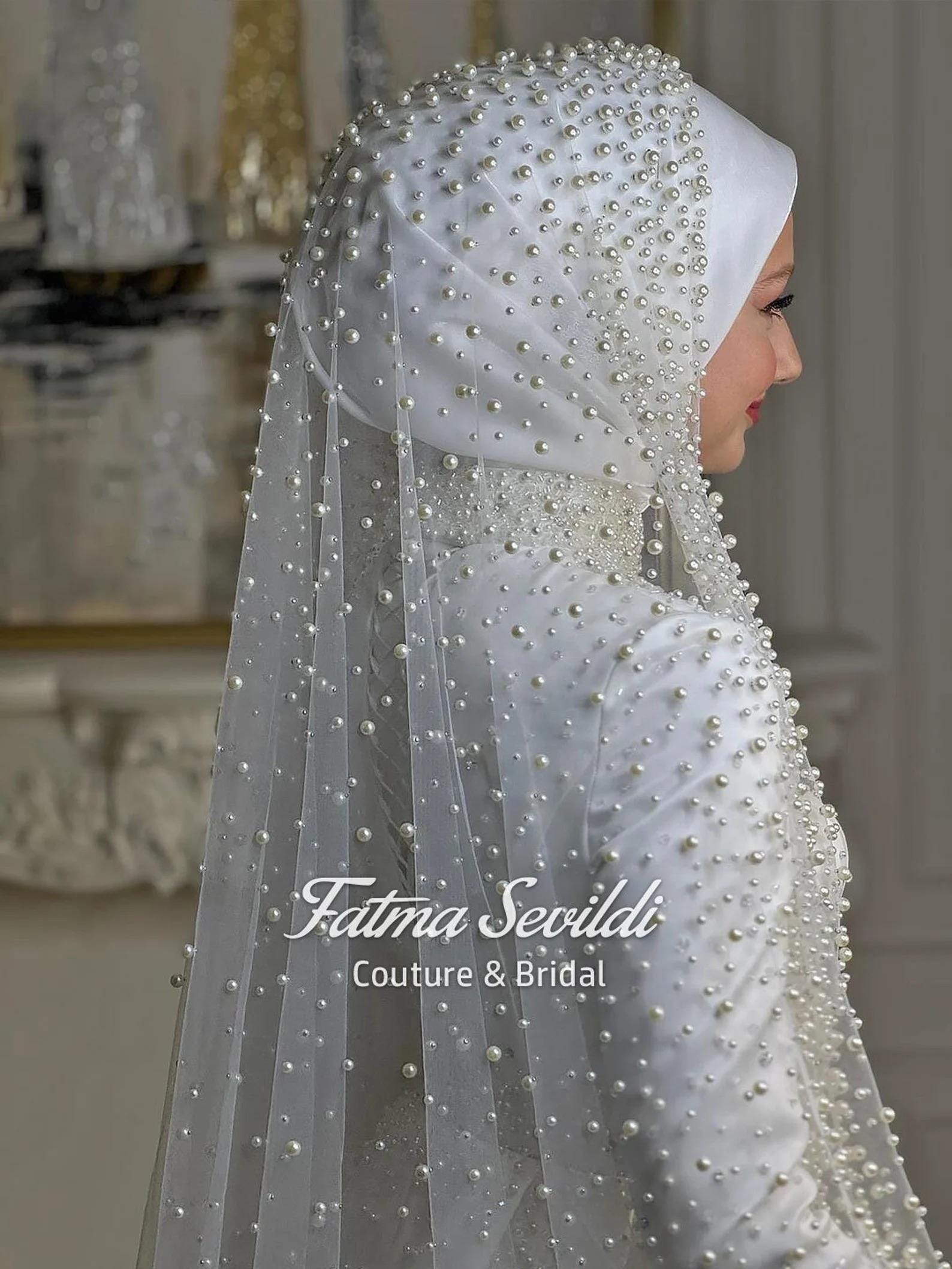 lace veil hijab