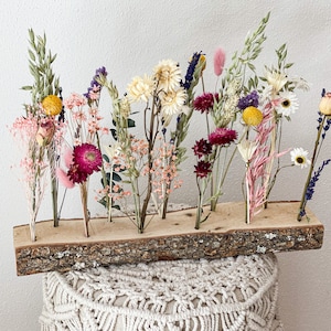 Flowerboard, Flowergram with dried flowers