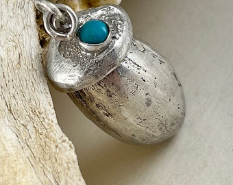 Sterling Silver Pendant Hand-Cast from an Acorn Found on the Porch of  Kandinsky and Munter, German Expressionists in Bavaria Germany - Main Image