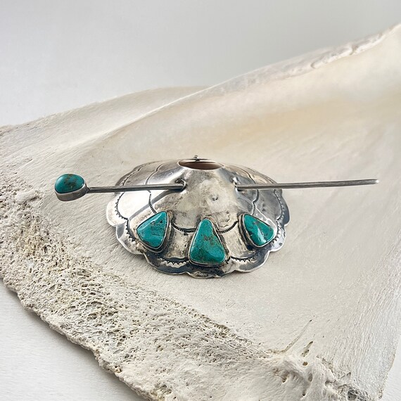 One Of The Largest Old Navajo Native American Jewelry jewelry Hair Barrettes One Of The Largest Old Navajo Native American Jewelry jewelry Hair Barrettes