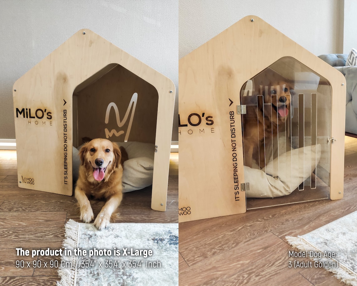 Personalized Cat and Dog Furniture Wooden Cat & Dog House Etsy