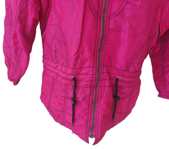 Women Vintage Pink jacket/ Ski Sportwear/ vtg/ Re… - image 6