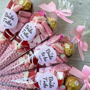 Pink Hen Party/Bridesmaids/Bridal Shower Cone