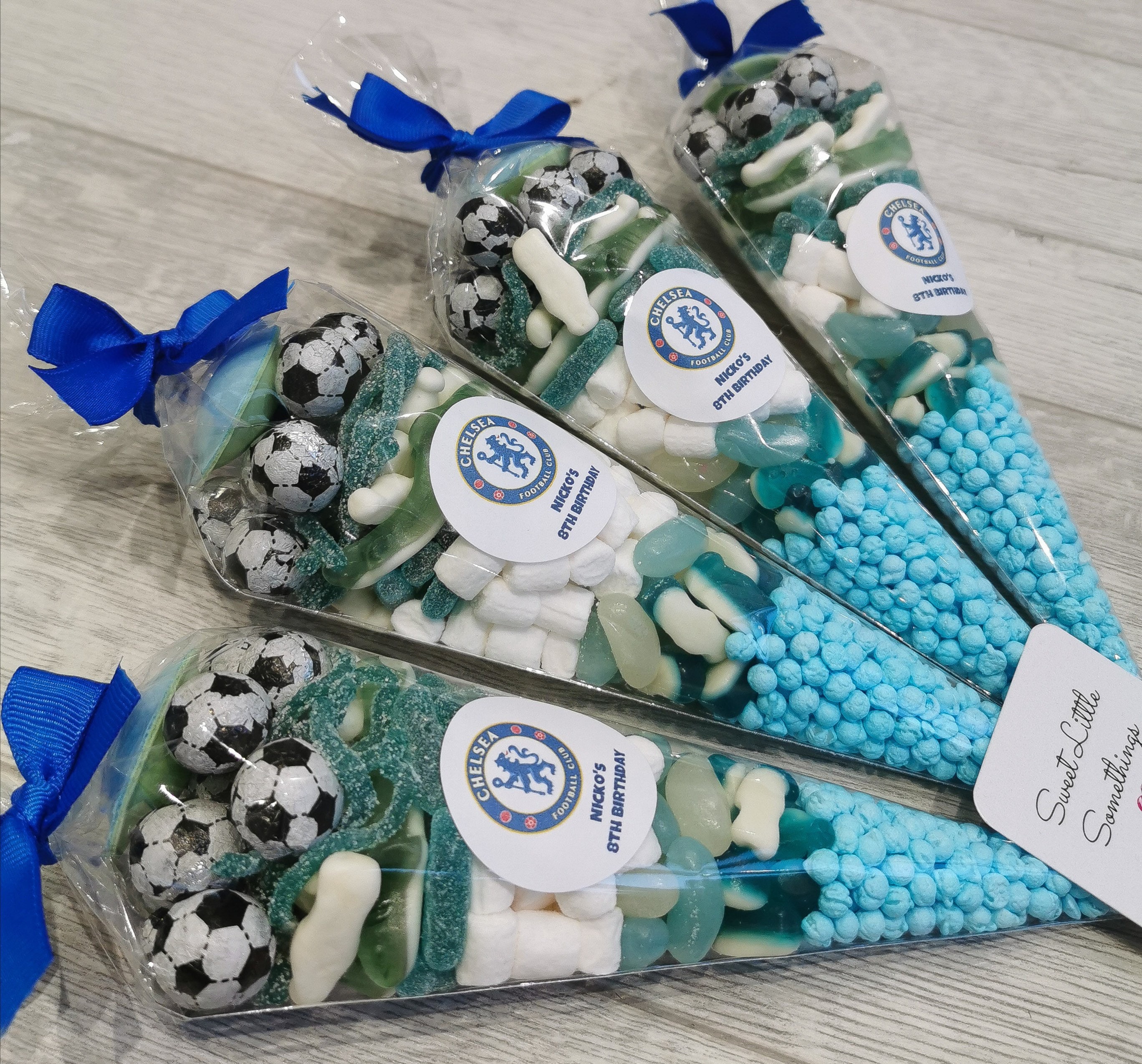 Personalised Football Themed Sweet Cone Etsy UK