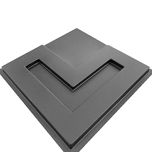 Smart (set 2 mold) - Plastic mold 3D Panel for manufacture from plaster (gypsum) or concrete - decor wall panels, mold DIY panel.