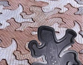 Lizard - plastik mold for concrete paving slabs, Stone pattern,Concrete garden stepping stone, Path Yard, garden walkway