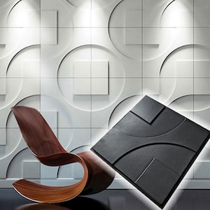Butterfly - Plastic mold 3D Panel for manufacture from plaster (gypsum) or concrete - decor wall panels
