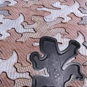 Eidechse - Kunststoffform für Betonplatten, Pflastersteine, Stepping Stone, Gehweg, Gehweg, Gehweg, Gehweg.