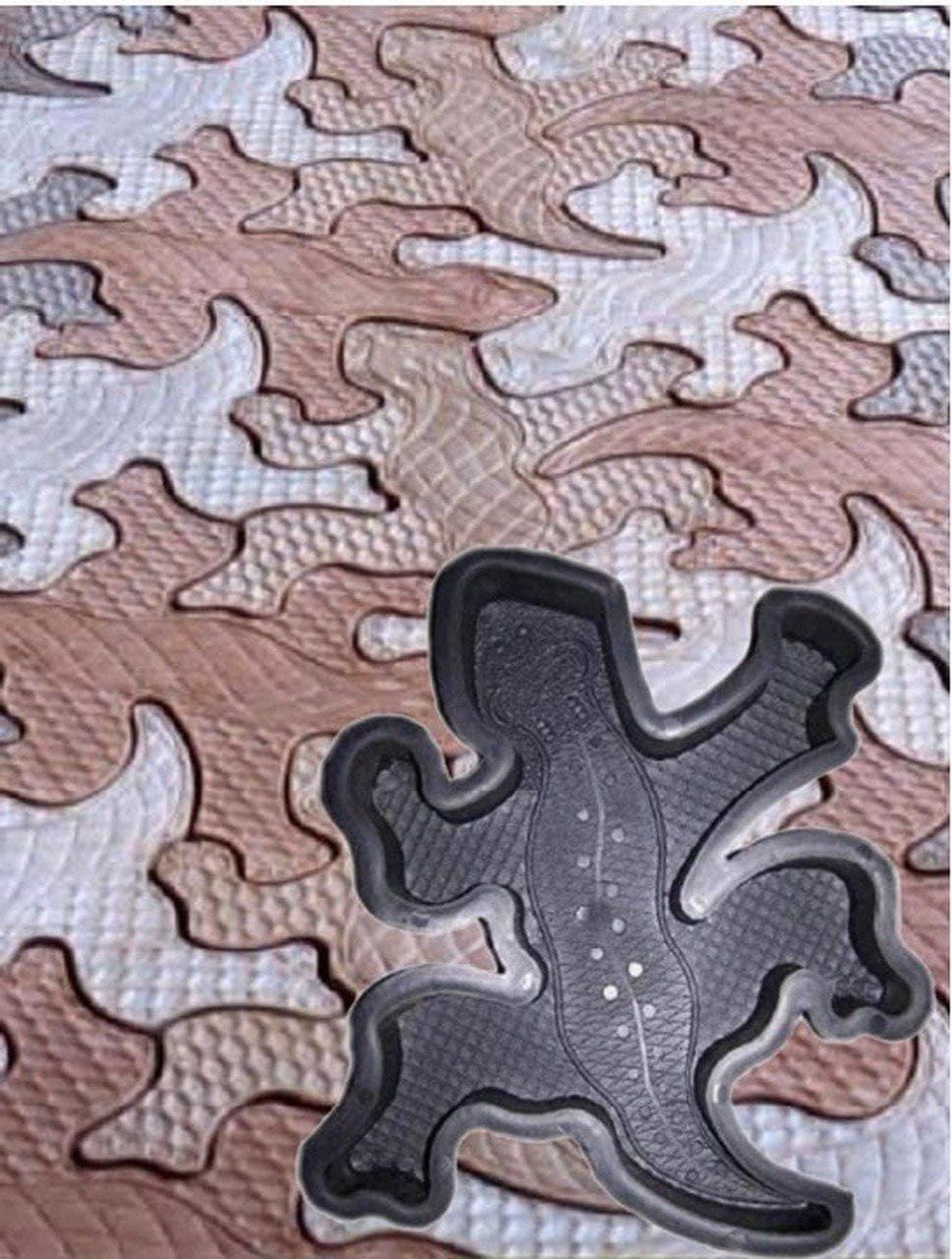 エッシャー ソフトパズル　トカゲ　Lizards of M.C. Escher エッシャー ソフトパズル トカゲ Lizards of M.C. Escher - メルカリ