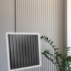 3D panel Mold for gypsum, plaster or concrete tile for decorative wall panels, 3D mold for plaster decorative wall panels Parallels