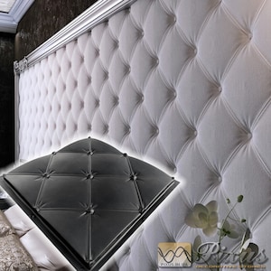 3D panel Mold for gypsum, plaster or concrete tile for decorative wall panels, 3D mold for plaster decorative wall panels Leather