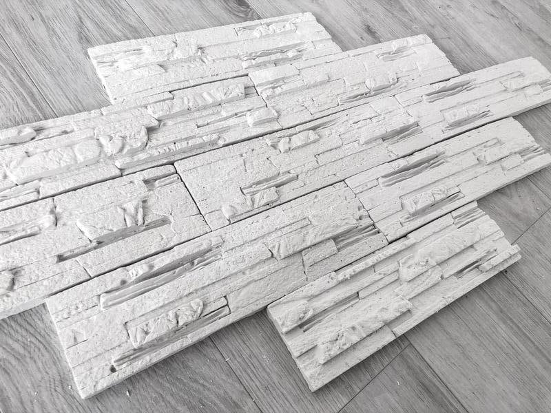 Plastic mold for the manufacture of decorative (artificial) stone "Athens" (ABS plastic mold for decorative stone)
