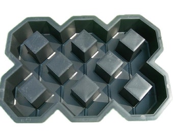 Eco parking - plastik mold for concrete paving slabs, Stone pattern,Concrete garden stepping stone, Path Yard, garden walkway, ekoparking.