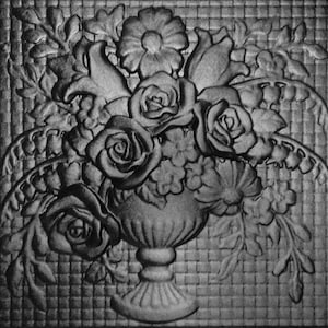 Provence - Plastic mold 3D Panel for manufacture from plaster (gypsum) or concrete - decor wall panels, mold DIY panel