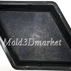 Plastic mal ruitvorm: betontegels voor tuinpaden en stapstenen