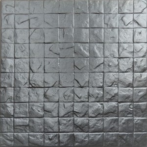 Manhattan M - plastic mold for concrete paving slabs, concrete garden stepping stone, Path Yard, garden walkway