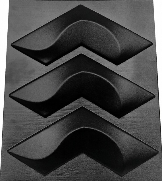 Est Moule en plastique ABS, Panneaux de carreaux 3D, Pierre