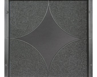 Star - plastik mold for concrete paving slabs, Stone pattern,Concrete garden stepping stone, Path Yard, garden walkway