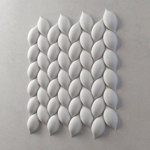 Lentils l - Plastic mold 3D Panel for manufacture from plaster (gypsum) or concrete - decor wall panels