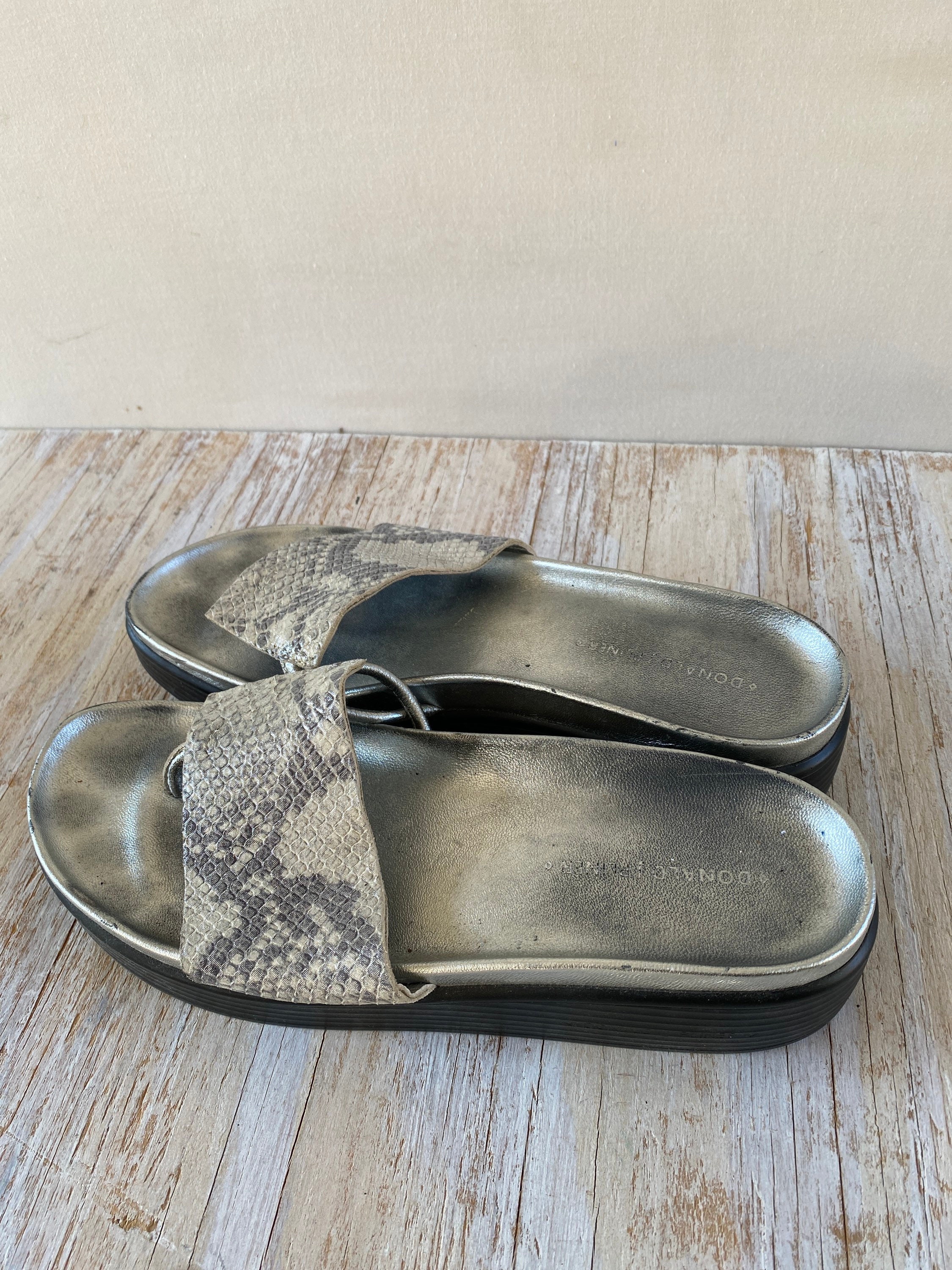 Snakeskin Sandals - Etsy