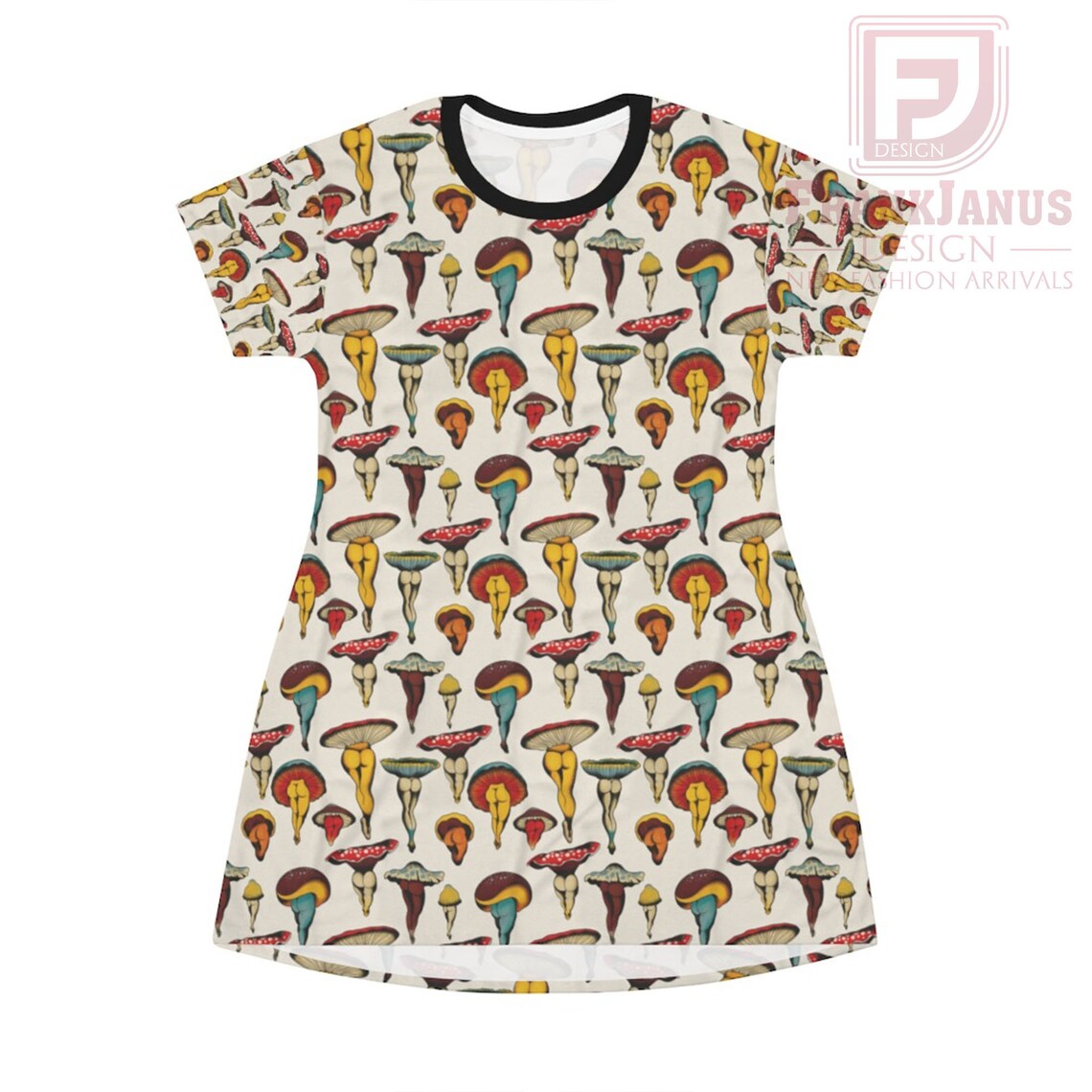 Mushroom Mushroom Dress Body Mushroom Dress Dress For Etsy