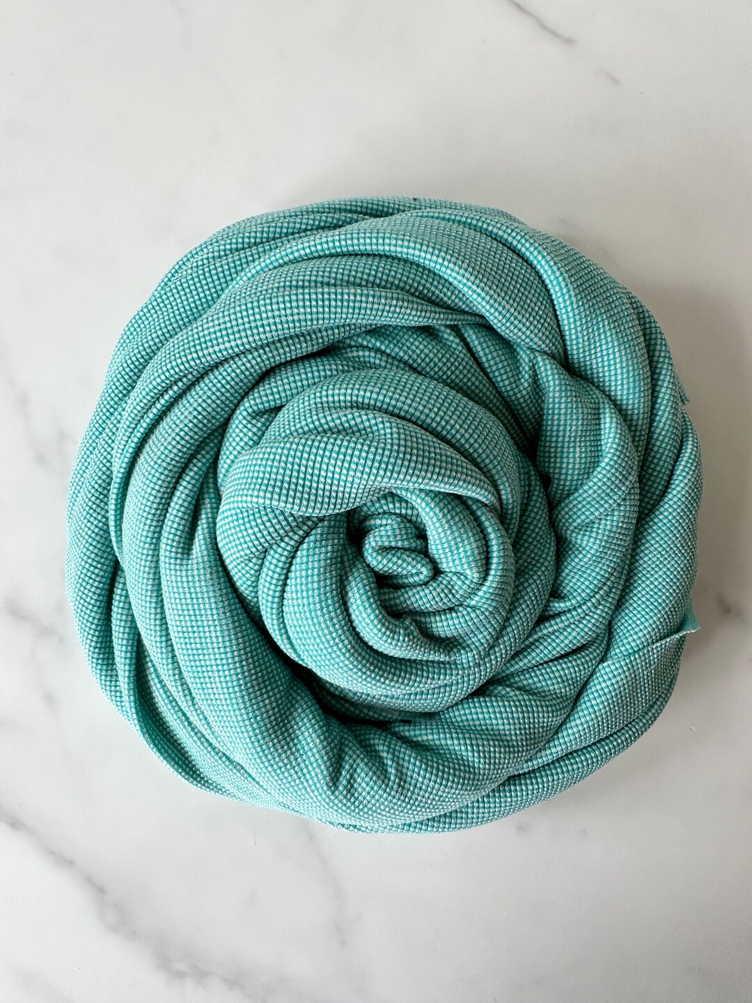 Polartec Powerwool® Performance Waffle Knit Fabric in Merino Wool and