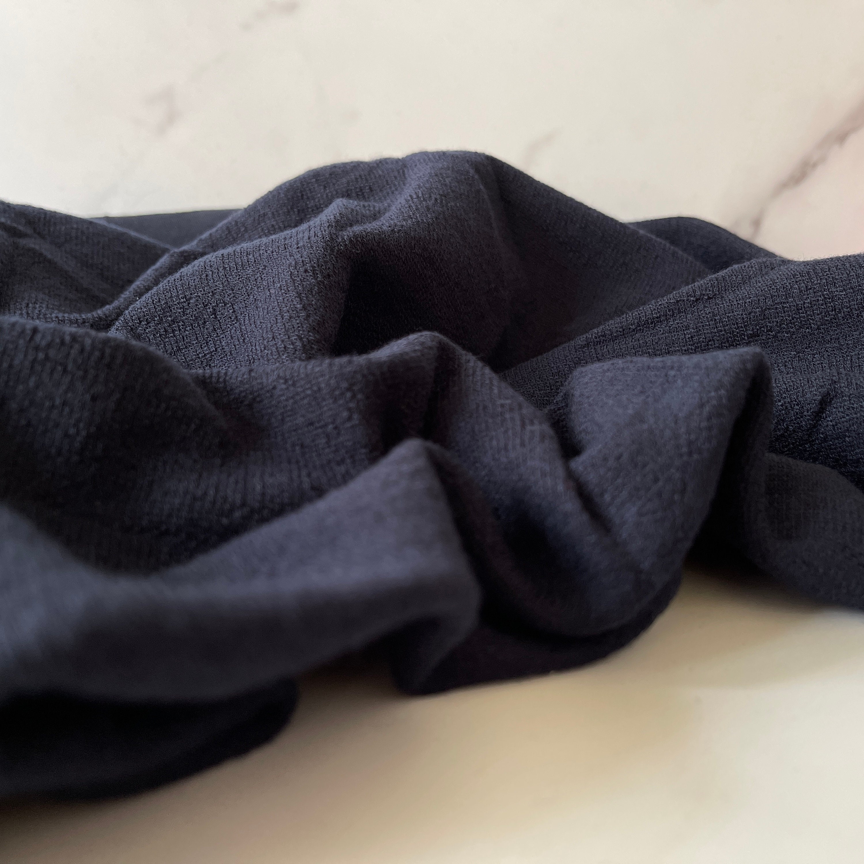 Merino Wool Blend Ponte Knit 4 Way Stretch 350gsm Stretch Fabric