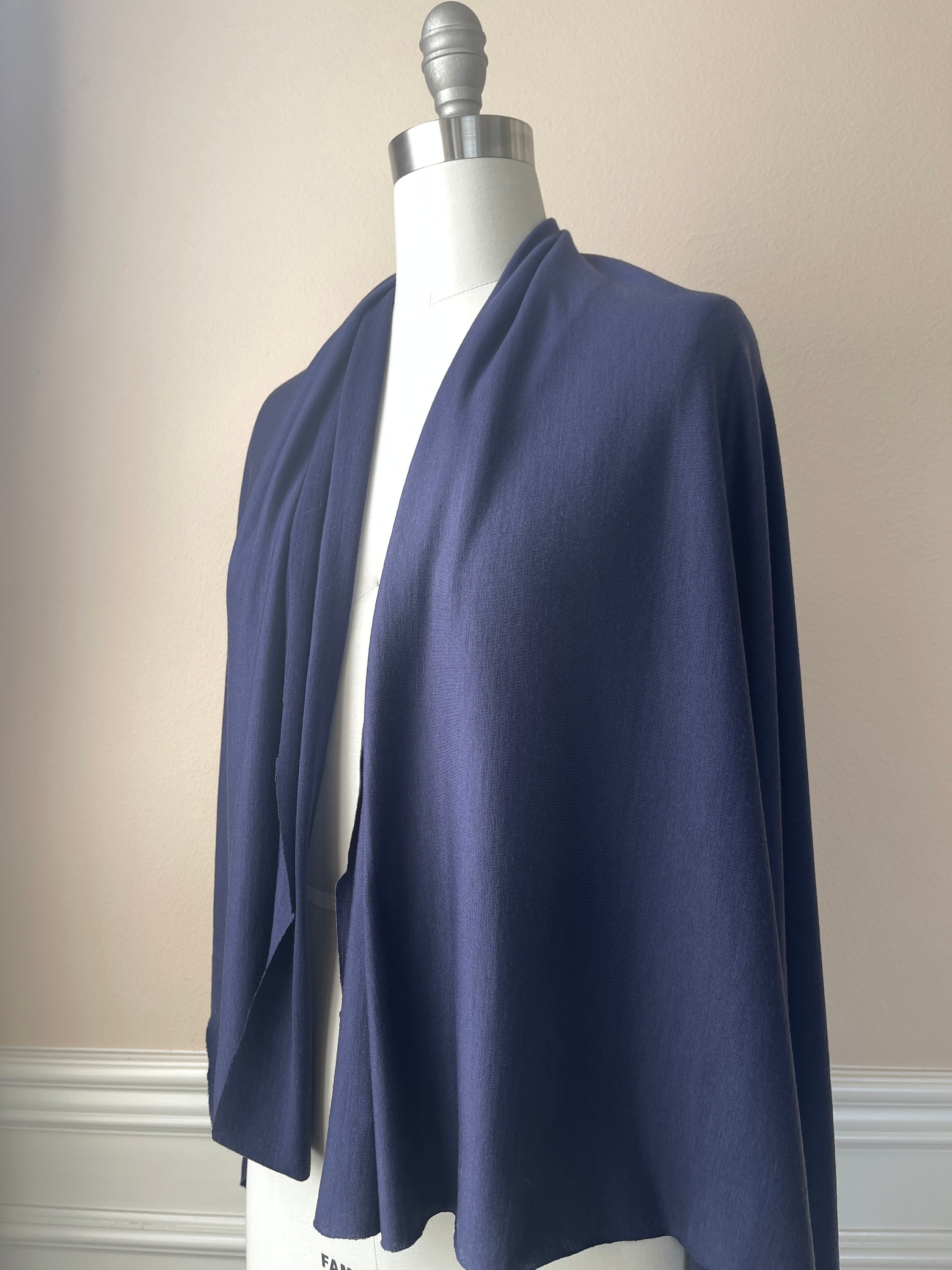 Merino Wool Fabric Knit Fabric by the Yard Soft Stretch Etsy