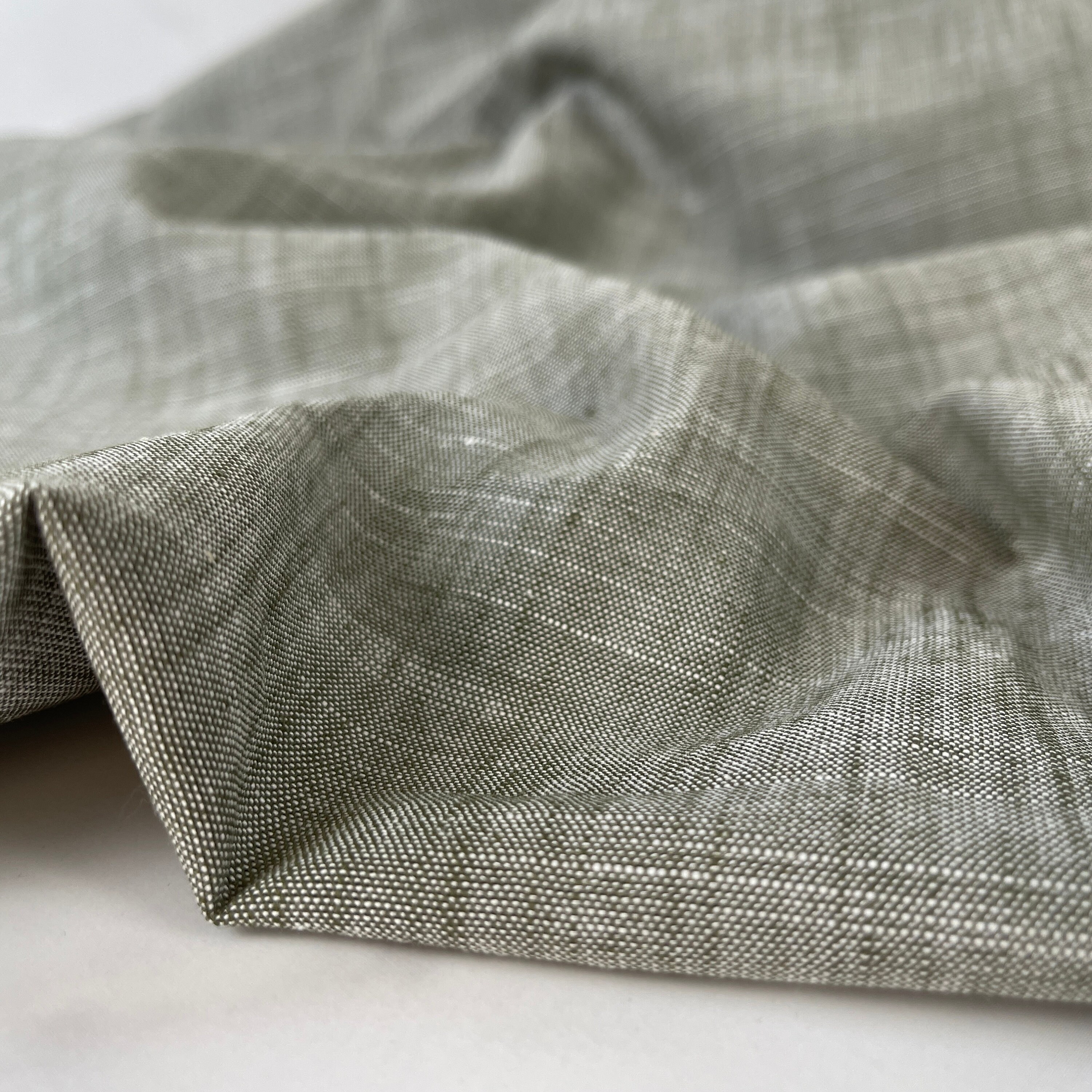 Cotton Chambray Fabric by the Yard Sewing Shirting Shirt Top Etsy