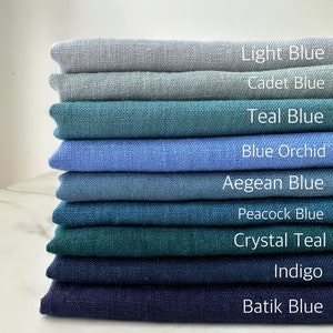 Blue Stripe Linen Flat Sheet | Oeko-Tex® certified