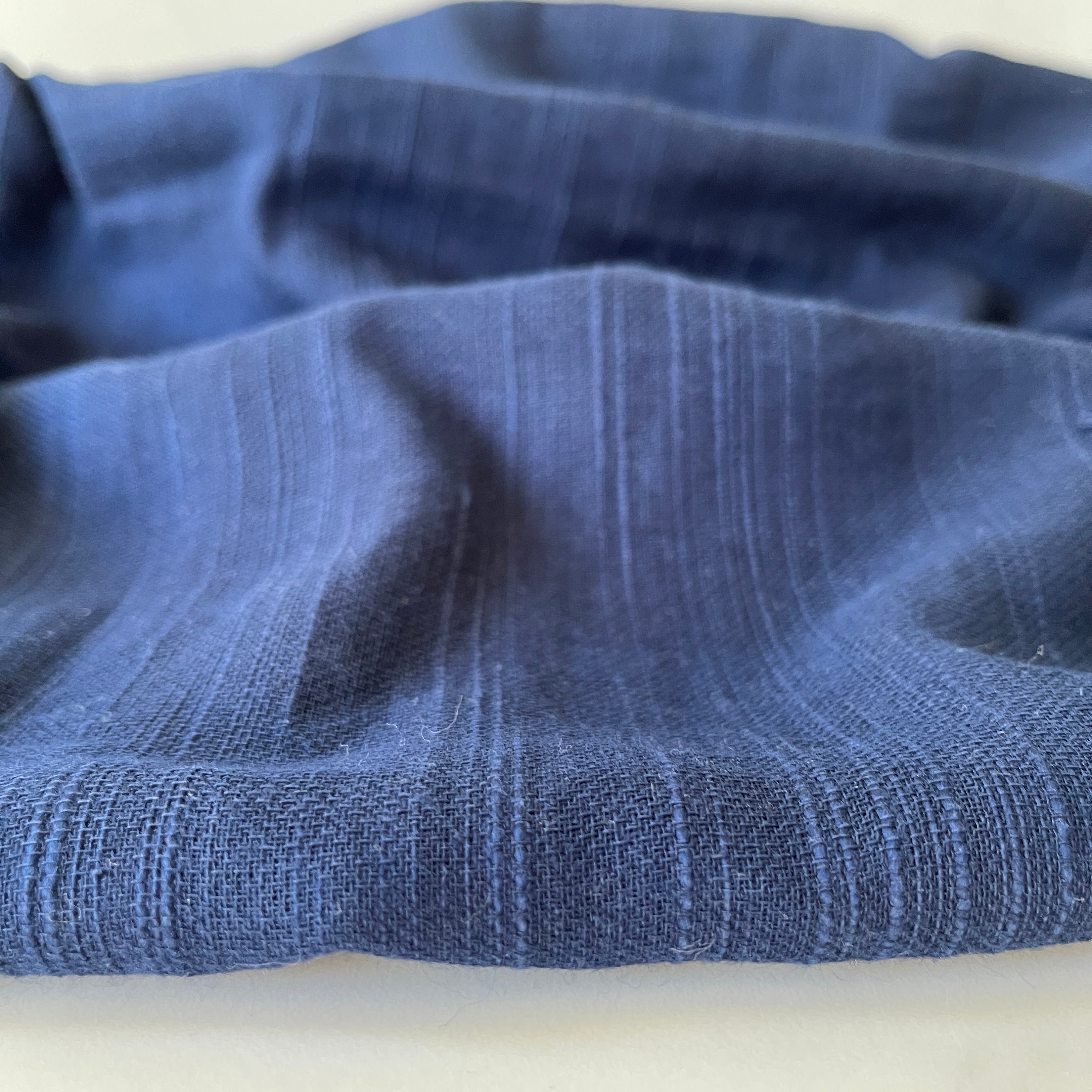 Cotton Gauze Fabric by the Yard Textured Slub Lightweight Etsy