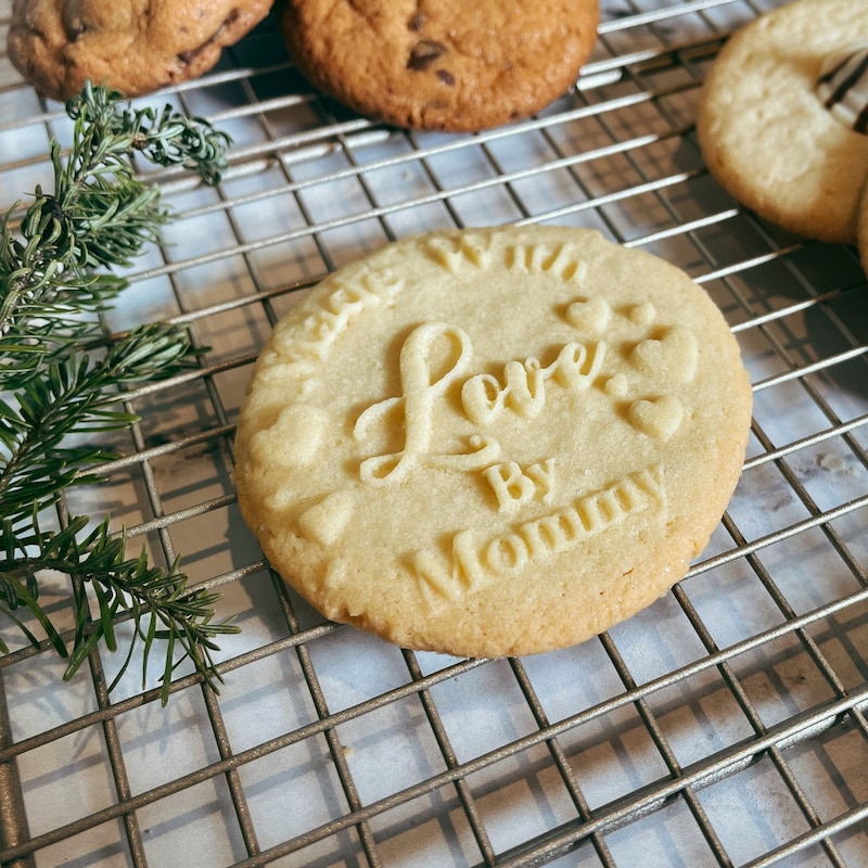 Personalized Cookie Stamp Etsy