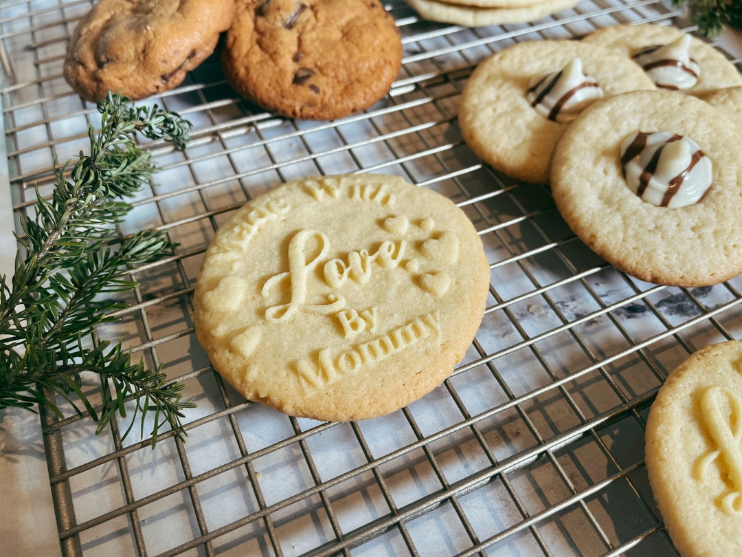 Personalized Cookie Stamp / Christmas Cookie Stamp / Custom Family