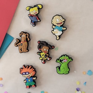 90&#39;s Kid Cartoon Focal Beads / DIY Beadable Pens / Silicone Beads / Focal Beads / DIY Crafts / Classroom Rewards / Bulk Beads / Stationery