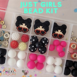 DIY Beadable Pen Kit / Beadable Pens / Bulk Beads / Kids Craft / Stationery /  DIY Pen Kit / Gift Ideas /  School Supply / Silicone Beads