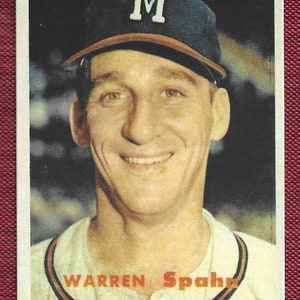 1957 Warren Spahn #90 NOVELTY reprint - FREE SHIPPING!!!!