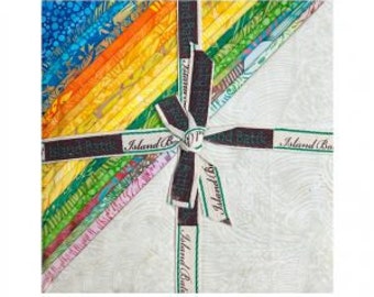 Island Batik Summer Fields  10 in Stack Squares Layer Cake Quilt Cotton fabric