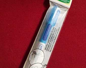 Clover Chacopen blue with eraser Water erasable blue marking pen for fabric