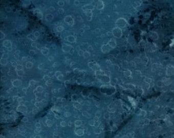 Island Batik RAVINE Basics Fabric Yardage Dark Navy Teal Blue