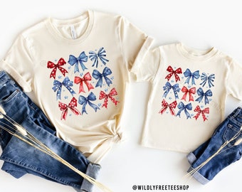 Matching 4th of July Mommy and Me Shirts, July 4th Tshirt, Mom Baby Outfits, Family Shirts, Fourth of July Shirt, Patriotic Shirt, Mama Mini