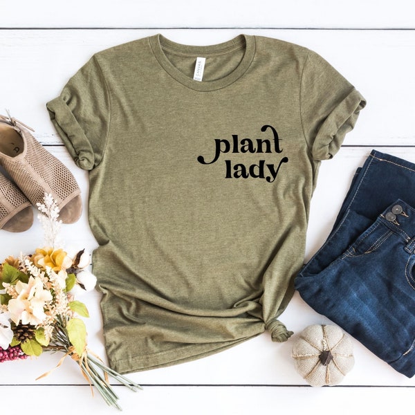 Plant Lady Shirt, Plant Lady T shirt, Plant Lover Gift, Plant Shirt, Plant Mom Tshirt, Funny Shirts Women, Crazy Plant Lady, Plant Lady Gift