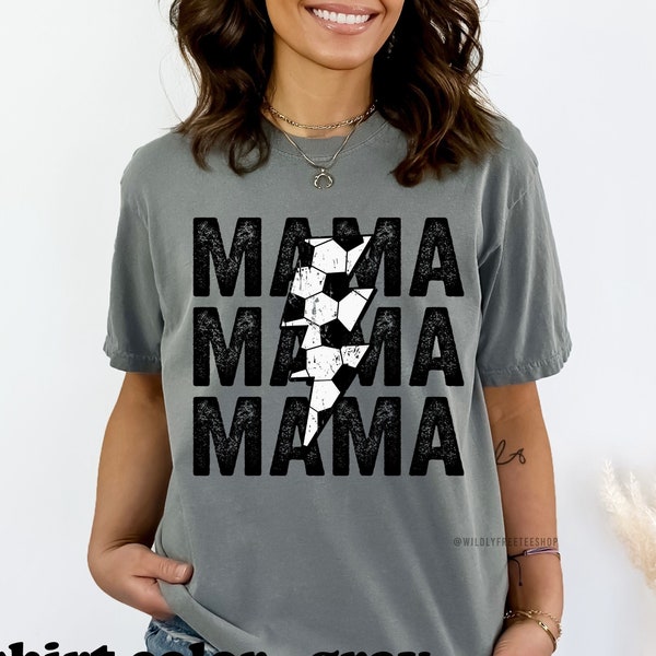 Soccer Mama T-Shirt, Mom Soccer Shirt, Soccer Game Shirt, Soccer Season Shirt, Soccer Mom Tee, Sports Mom T Shirt, Trendy Soccer Shirt, Gift