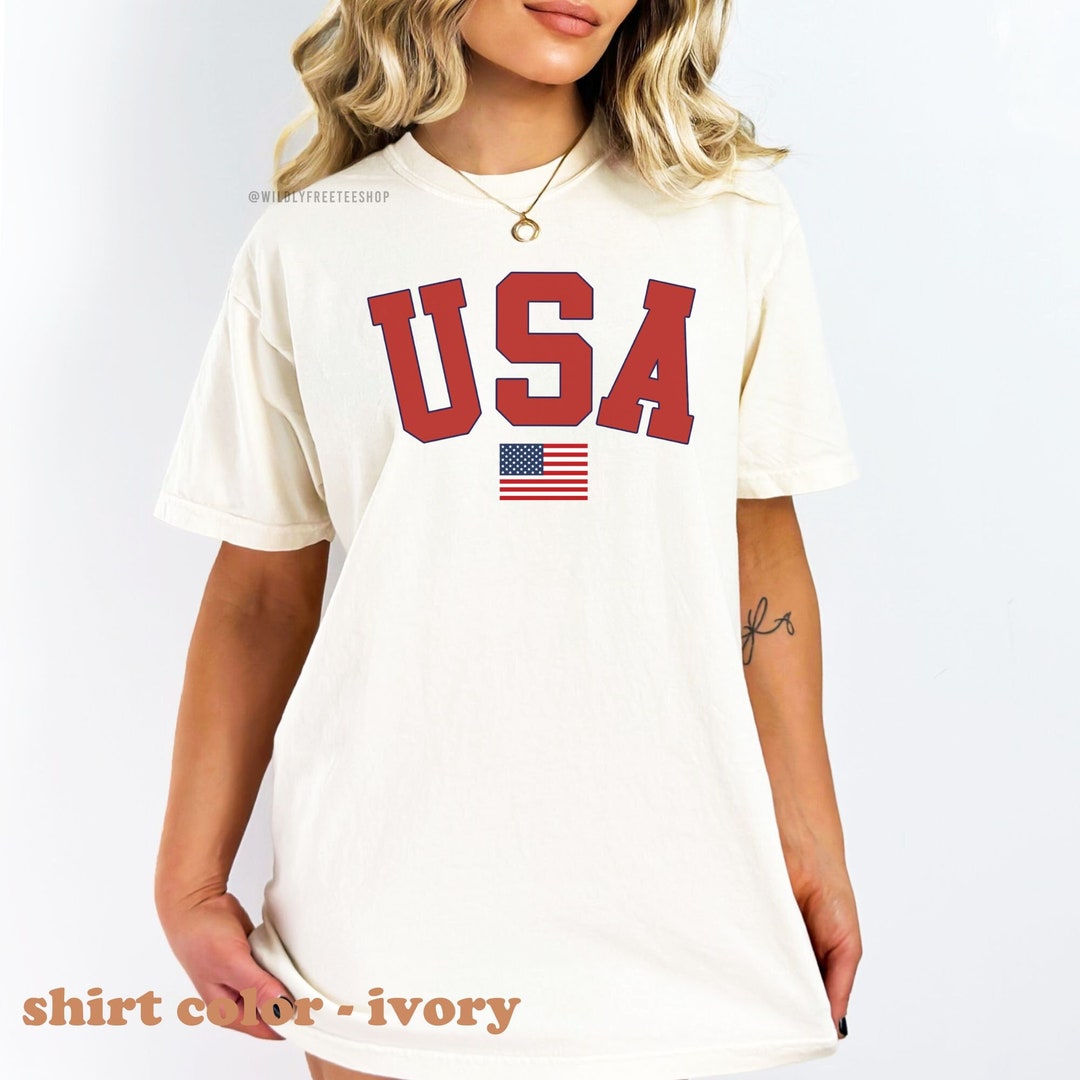 USA Shirt Fourth of July Shirt USA Tshirt Patriotic Shirt - Etsy