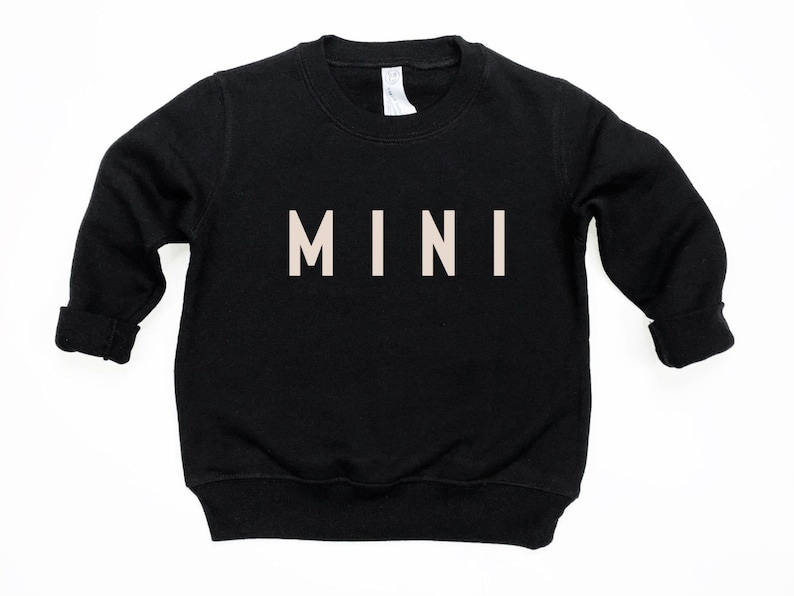 Matching Mama and Mini Sweatshirts, Mama Sweatshirt, Mother Daughter Shirts, Best Gifts for Moms, Matching Mommy and Me Sweaters, Toddler image 4