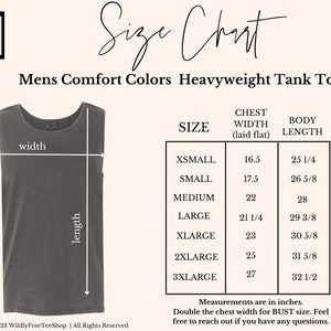 Comfort Colors® America Tank Top, Oversized 4th Of July Tank Top, Memorial Day Tank Top, Patriotic Tank Top, Land of the Free Eagle Tank Top image 2