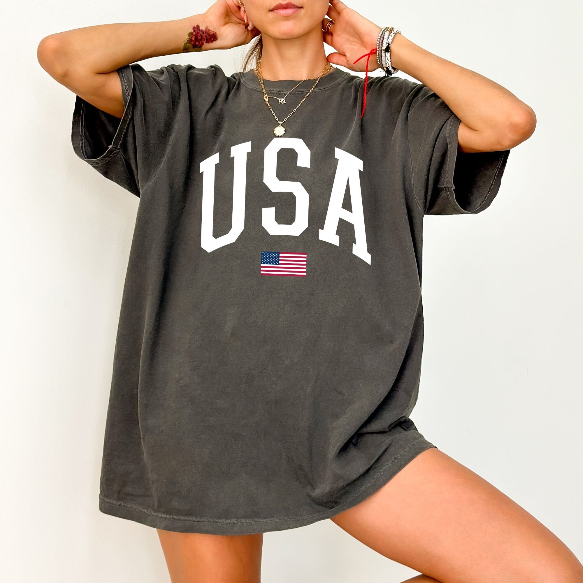 アメリカ国旗柄タンクトップ：ノースリーブ独立記念日シャツ - Etsy 日本